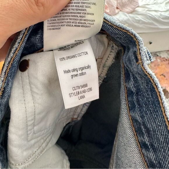 AGOLDE Lana Vintage Straight Pants in Backdrop - Picture 8 of 13